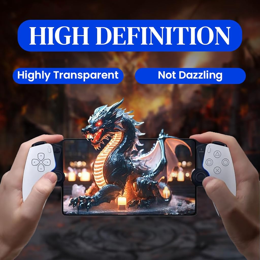 ZORBES® 2 Packs Screen Protector for Playstation Portal Remote Player 8 inch Tempered Glass 5 Handheld Ultra HD Anti-Scratch 3PCS ZORBES® 2 Packs Screen Protector for Playstation Portal Remote Player 8 inch Tempered Glass 5 Handheld Ultra HD Anti-Scratch 3PCS